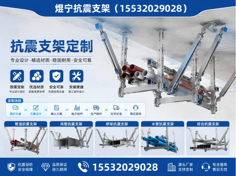 澄迈煜宁抗震支架展示图